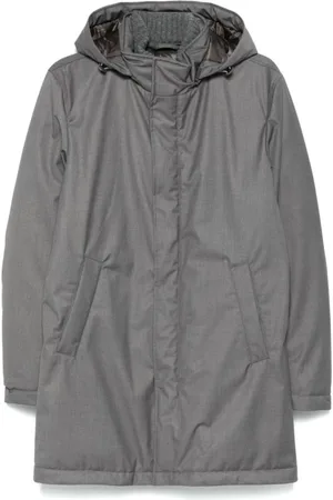 HERNO Hombre, Abrigos, Gris, Talla: L