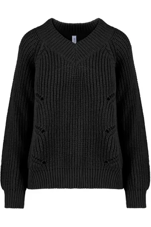 Bomboogie Mujer, Jerseys, Negro, Talla: L