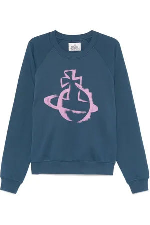 Vivienne Westwood Hombre, Sudaderas, Azul, Talla: S