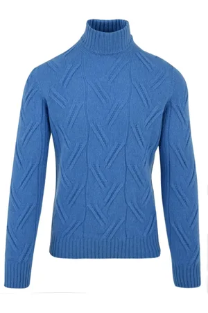 DRUMOHR Hombre, Jerseys, Azul, Talla: 2XL