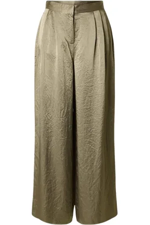 SELECTED Mujer, Pantalones, Verde, Talla: M