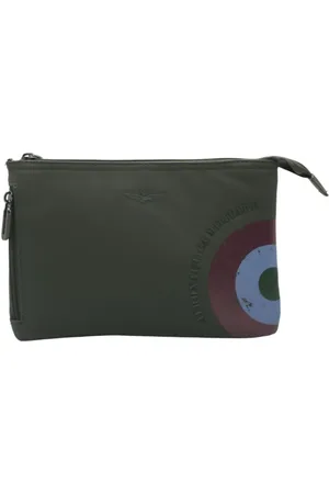 Aeronautica Militare Hombre, Bolsos, Verde, Talla: ONE Size