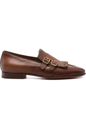 santoni Hombre, Zapatos, Marrón, Talla: 43 1/2 EU
