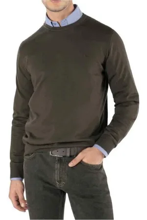 HARMONT&BLAINE Hombre, Jerseys, Verde, Talla: XL