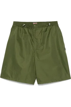 Kenzo Hombre, Pantalones cortos, Verde, Talla: L