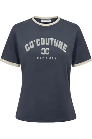 Co`Couture Mujer, Camisetas, Azul, Talla: S