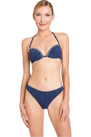 Twin-Set Mujer, Trajes de baño, Azul, Talla: S