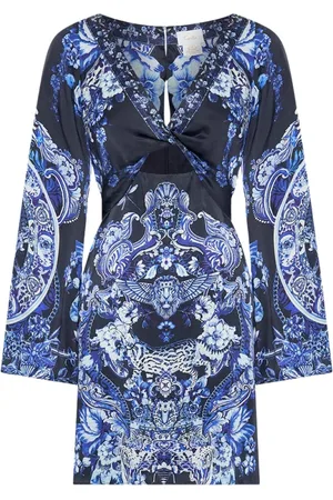 Camilla Mujer, Vestidos, Azul, Talla: S
