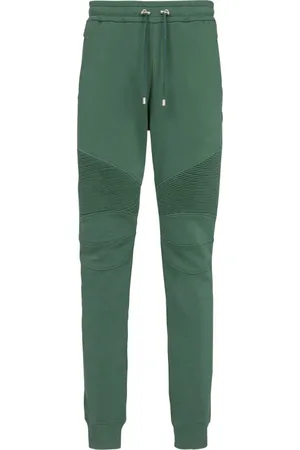 Balmain Hombre, Pantalones, Verde, Talla: L