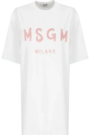 Msgm Mujer, Vestidos, Blanco, Talla: XS