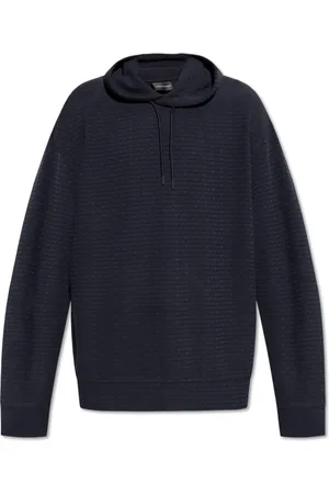 Emporio Armani Hombre, Sudaderas, Azul, Talla: M