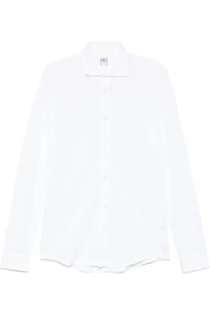 FEDELI Hombre, Camisas, Blanco, Talla: L