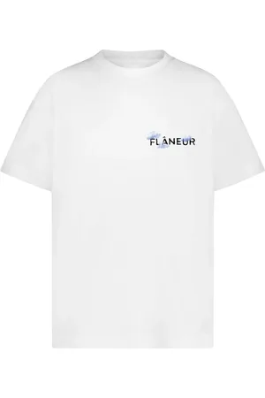 FLÂNEUR Hombre, Camisetas, Blanco, Talla: XL