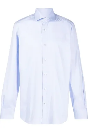BARBA Hombre, Camisas, Azul, Talla: 5XL