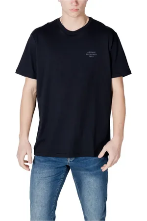 Armani Exchange Hombre, Camisetas, Azul, Talla: 2XL
