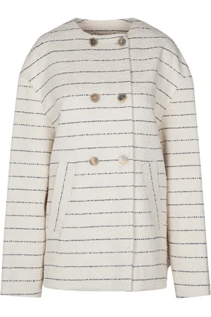 SEMICOUTURE Mujer, Chaquetas, Blanco, Talla: XS
