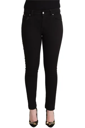 Dolce & Gabbana Mujer, Vaqueros, Negro, Talla: S