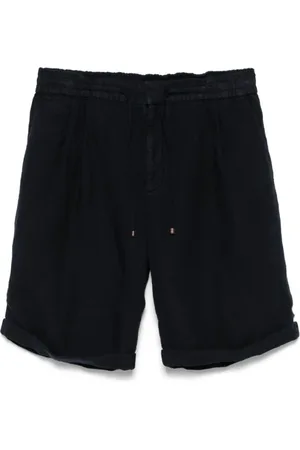 Brunello Cucinelli Hombre, Pantalones cortos, Azul, Talla: L