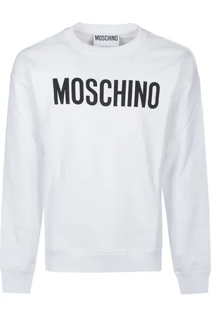 Moschino Hombre, Sudaderas, Blanco, Talla: L