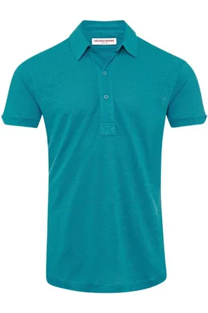 Orlebar Brown Hombre, Camisetas, Azul, Talla: XL