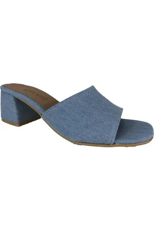 DWRS Mujer, Zapatos, Azul, Talla: 38 EU