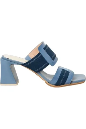 Hispanitas Mujer, Zapatos, Azul, Talla: 38 EU