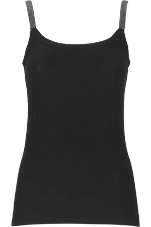 Brunello Cucinelli Mujer, Camisetas, Negro, Talla: M
