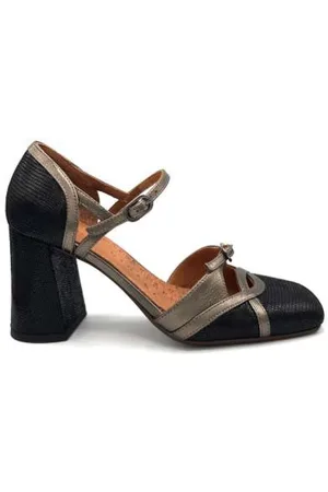 Chie Mihara Mujer, Zapatos, Negro, Talla: 37 EU