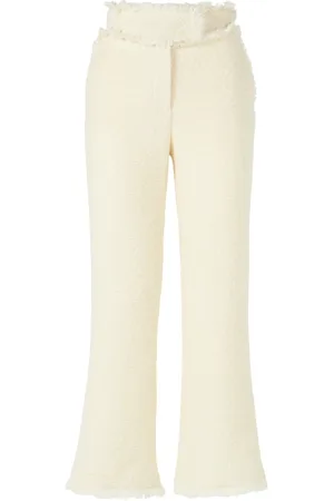 Alberta Ferretti Mujer, Pantalones, Blanco, Talla: S