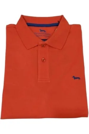 HARMONT&BLAINE Hombre, Camisetas, Rojo, Talla: L