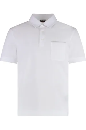 Ermenegildo Zegna Hombre, Camisetas, Blanco, Talla: M
