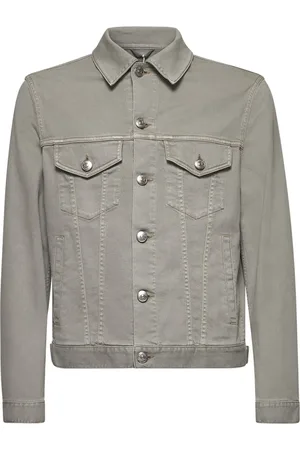 Brunello Cucinelli Hombre, Chaquetas, Gris, Talla: M