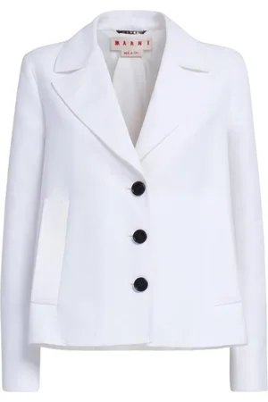 Marni Mujer, Chaquetas, Blanco, Talla: S