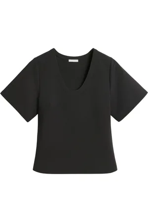 By Malene Birger Mujer, Camisetas, Negro, Talla: M