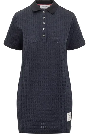 Thom Browne Mujer, Vestidos, Azul, Talla: XS