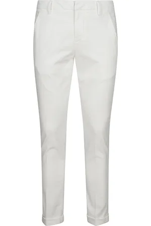 Dondup Hombre, Pantalones, Blanco, Talla: W34
