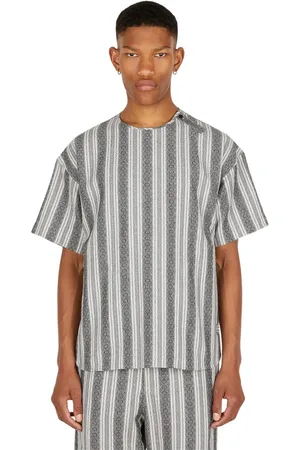 Snow Peak Hombre, Camisas, Gris, Talla: S