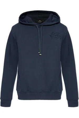 Etro Hombre, Sudaderas, Azul, Talla: S