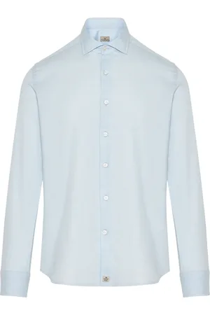 SONRISA Hombre, Camisas, Azul, Talla: L