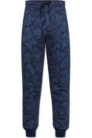 Etro Hombre, Pantalones, Azul, Talla: L
