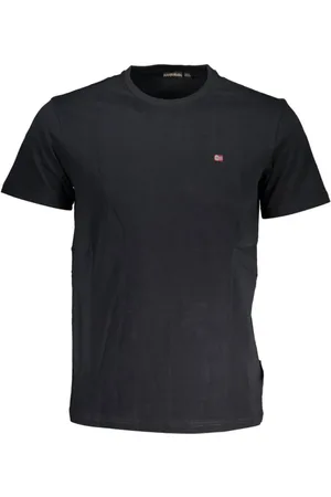 Napapijri Hombre, Camisetas, Negro, Talla: 2XL