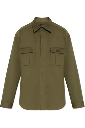 Dolce & Gabbana Hombre, Camisas, Verde, Talla: L