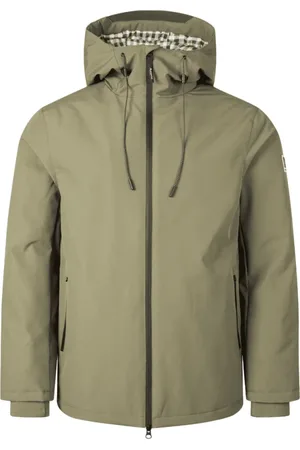 Aquascutum Hombre, Abrigos, Verde, Talla: S