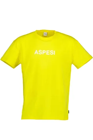 Aspesi Hombre, Camisetas, Amarillo, Talla: S