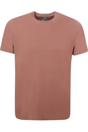 ZANONE Hombre, Camisetas, Rosa, Talla: L