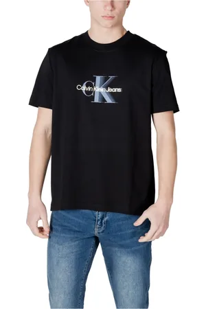 Calvin Klein Hombre, Camisetas, Negro, Talla: M