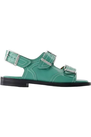 Ganni Mujer, Zapatos, Verde, Talla: 37 EU