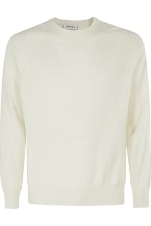 KANGRA CASHMERE Hombre, Jerseys, Blanco, Talla: XL
