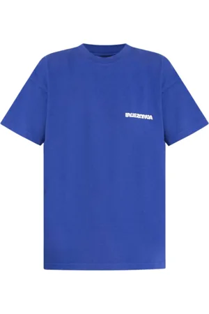 Balenciaga Hombre, Camisetas, Azul, Talla: S