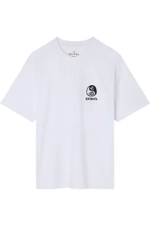 Edwin Hombre, Camisetas, Blanco, Talla: M